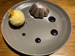 JG巧克力蛋糕，意式香草冰淇淋-Mercato莫卡多露台餐厅与酒吧(K11店)