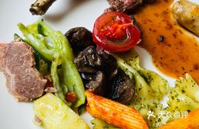 Grilled Steak and Lamb Chops
