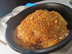 皇帝蟹粉丝煲-金唐海鲜酒家