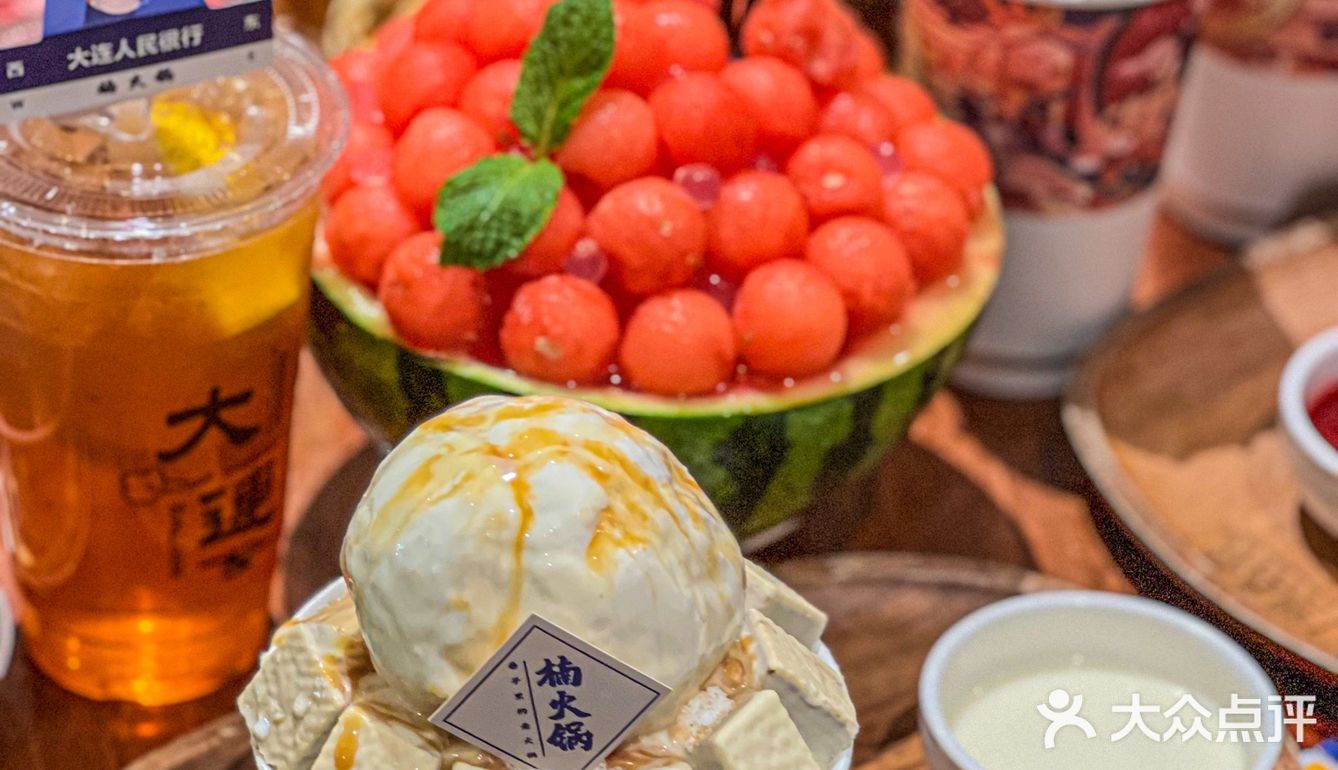 大连楠火锅冷饮厅🫡巨无霸刨冰🍧xuan到爽‼️