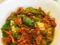 青椒肉丝拌面-花园茶楼(兴城西路店)