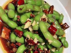 凉拌毛豆-刘胖子家常菜·蹄花焖藕(兴业店)