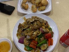 时椒炒花甲-老字号蛇口德记烧腊饭店·海鲜加工