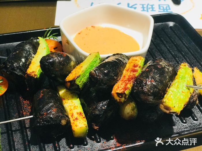 饭大狮西班牙餐厅fantasy(汇一城店)墨鱼肠烤串图片