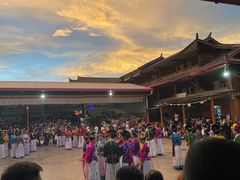 -摩梭传统篝火晚会
