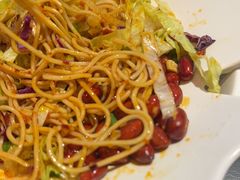 鸡丝拌拌面-探鱼·鲜青椒爽麻烤鱼(番禺万达店)
