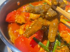 -贵州辣子鸡番茄鸡