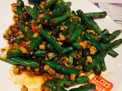 榄菜肉松蒸豆角-龙记香港茶餐厅(久光百货店)