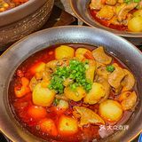 新街口市井川渝菜🌶️芋儿鸡肥肠巨香