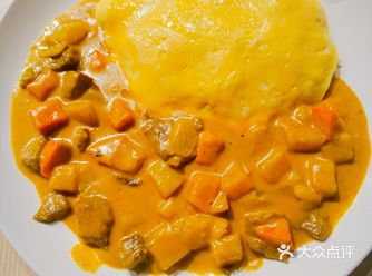 米饭上的滑蛋是点睛之笔