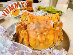 盐焗大闸蟹-白仁仔· 活烤海鲜 宵夜(豫园店)