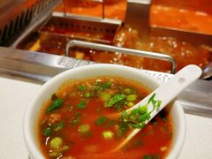番茄牛肉汤-海底捞火锅(长宁路龙之梦店)