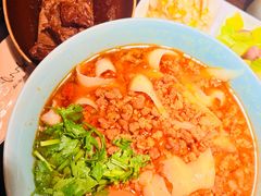 肉沫卤蛋刀削面-喜晋道面馆(华严寺广场店)