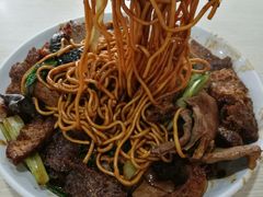 炒六鲜皮肚猪肝面-一家人面馆(三条巷店)