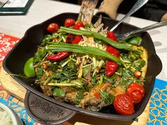 香茅草烤罗非鱼-云海肴·汽锅鸡·云南菜(天山百盛优客店)