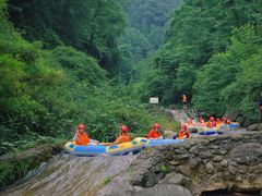 -崇州九龙峡漂流