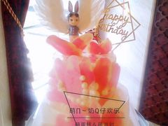 -卡比儿童蛋糕·心意定制·低脂零卡糖动物奶油FancyBALLOON(滨海店)
