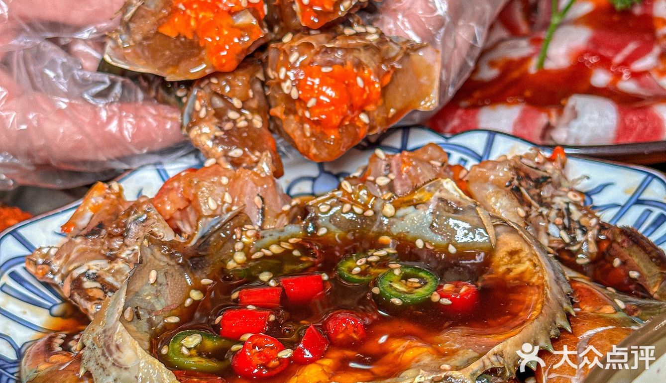 家人们！哼蟹的五花肉卷薄荷好吃哭了💤