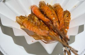Skewered Flavorful Shrimp