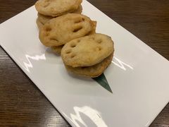 椒盐藕盒-枣子树·素食餐厅(朱家尖店)