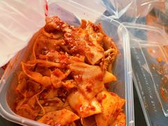 韩式辣白菜拌手工豆皮-娘心豆品(方庄店)