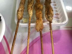 鸡肉串-老红桥炸灌肠牛肚锅烧烤(定福庄店)
