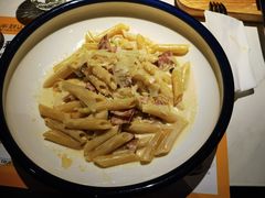 卡波娜娜奶油汁意大利通心粉-半秋山西餐厅(巴南万达广场店)