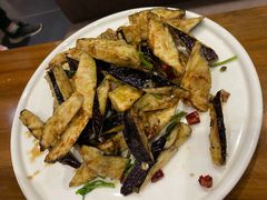 风味茄子-晚归月亮湾私家菜(临邑路店)