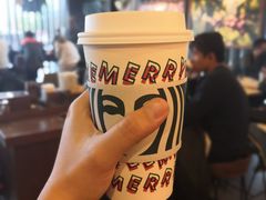 圣诞姜饼拿铁-星巴克(长沙麓南广场店)