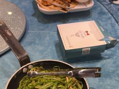 -海派美食·家宴海鲜青岛菜·石锅鲽鱼头(东方城店)