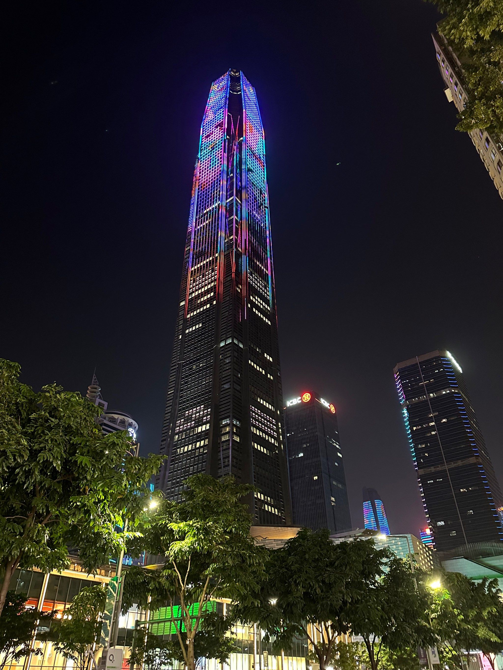 「深圳市」深圳酒吧街夜色,600米平安金
