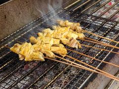 大串牛板筋-土灶台东北大块肉烧烤(风景城邦店)