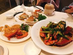 蒜泥粉丝蒸扇贝-无招牌海鲜餐厅(滨海艺术中心店)