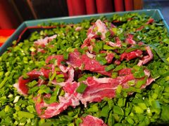韭菜牛肉-小龙翻大江文化火锅(宽窄店)