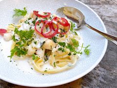 扇贝鼠尾草奶油意面-RAC BAR(安福路店)