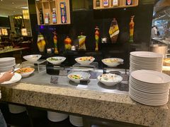 自助调料区-上海锦江汤臣洲际大酒店壹阶层