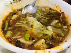-清真马乐贝腊牛肉蛋黄菜夹馍(马蓉洒金桥店)