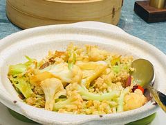 腊味炒青花菜-小厨娘淮扬菜(六合欢乐港店)