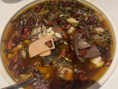 招牌海味毛血旺-铭轩中餐厅·海南菜·粤菜(亚龙湾瑞吉店)