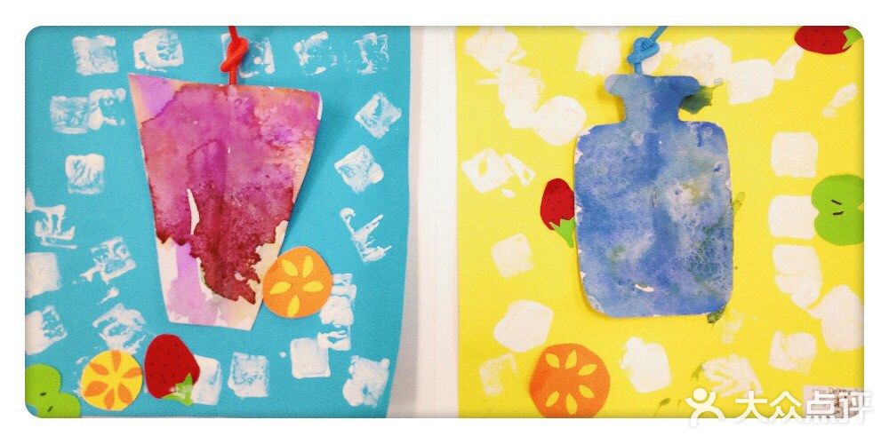 大概是不到两岁半开始在杨梅红学画画，之前都是在早教班