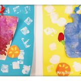 大概是不到两岁半开始在杨梅红学画画,之前都是在早教班