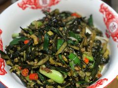 肉沫炒干黄瓜皮-肖记公安牛肉鱼杂馆·省级非物质文化遗产(万松园直营店)