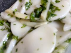 荠菜冬笋肉丝炒年糕-蘭心餐厅(进贤路店)