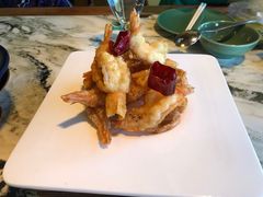 酥皮大明虾-那家小馆•北京菜•烤鸭(香山店)