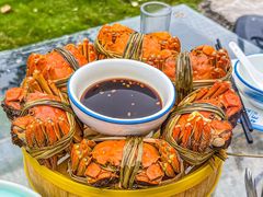 -七的湖·晚芳亭·阳澄湖农家菜·大闸蟹(莲花岛店)