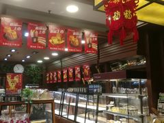 面包甜点陈列柜-精点味道(西安路店)