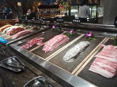 自助取餐区-韩京炭火烤肉自助料理(柯桥万达店)