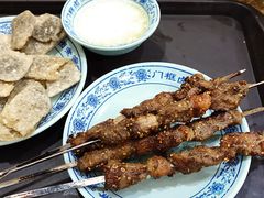 老北京炸灌肠-门框胡同百年卤煮(新街口店)