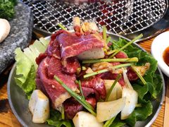 鲜拌黄牛肉-万兴佳烤肉·长白山老味道(宏泰广场店)