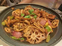 干锅牛蛙-渝蛙馆(新百店)